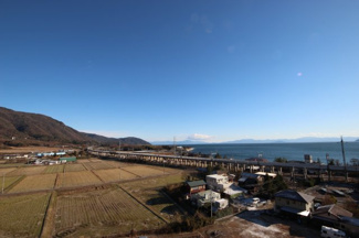 【展望】 | 北側角部屋で、琵琶湖と比良山系を同時に楽しめます。