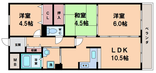 【間取り】 | カーサアベルデ