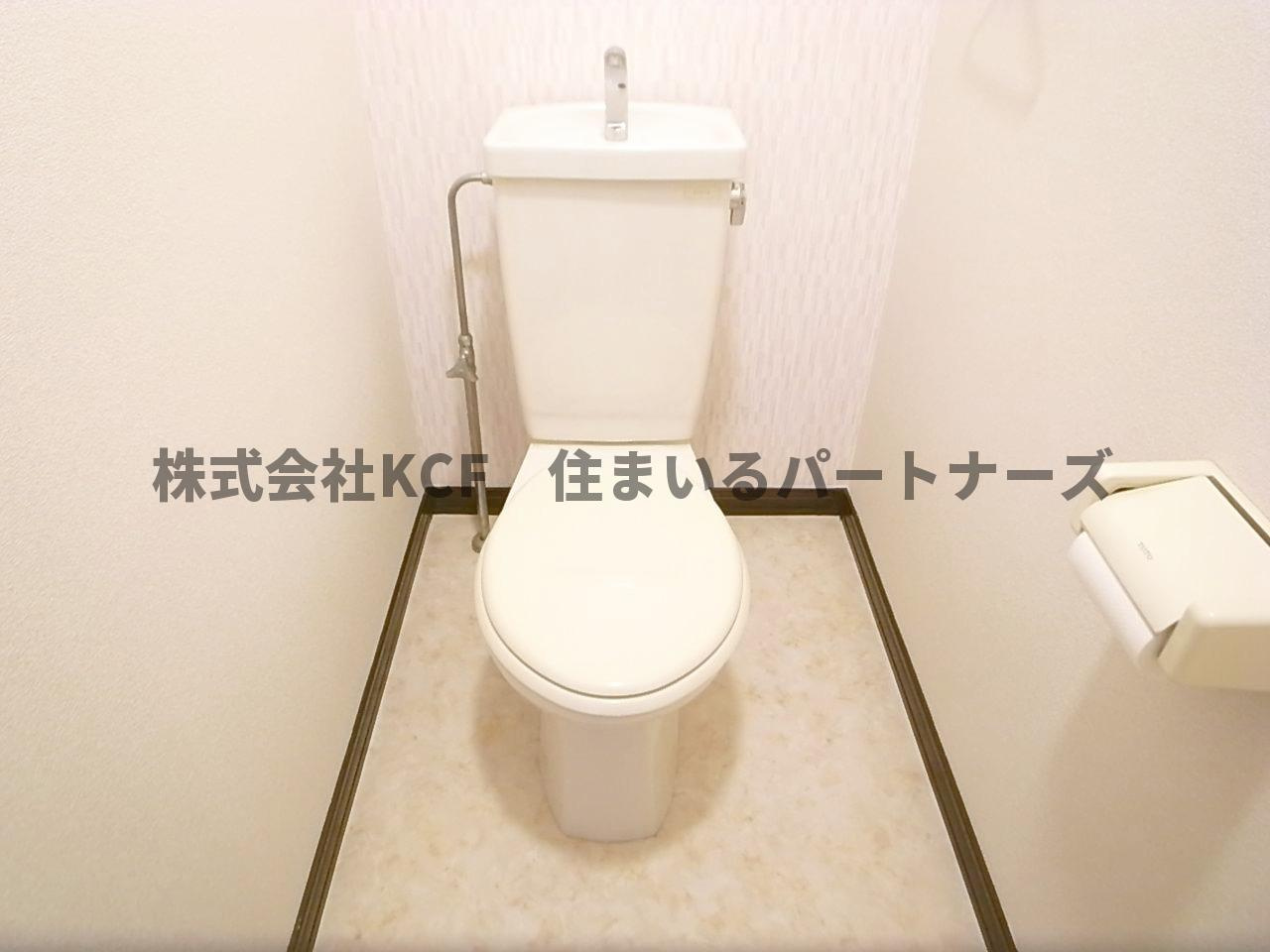 久留米市本町のハイツのトイレ|落ち着いたトイレです