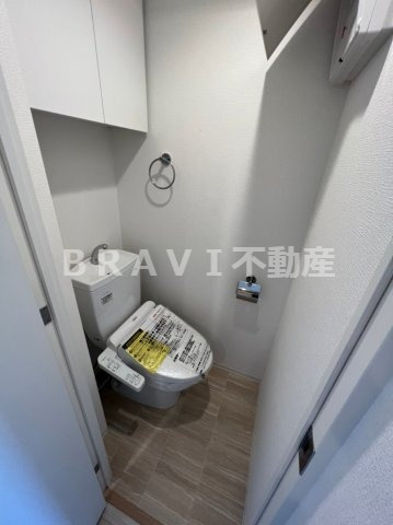 セレニテ天満橋アリア　BRAVI不動産のトイレ|【セレニテ天満橋アリア】トイレもきれいです