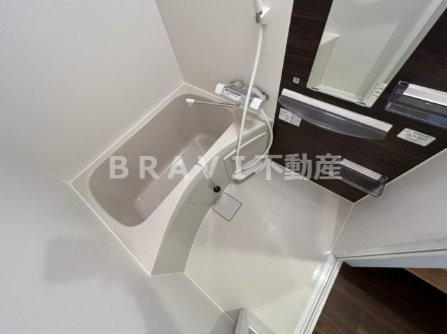 セレニテ天満橋アリア　BRAVI不動産の浴室|【セレニテ天満橋アリア】日々の疲れを癒すお風呂付です