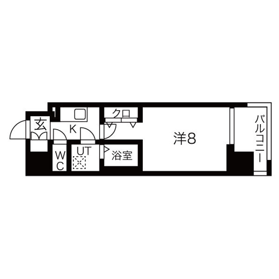 【間取り】 | ワールドアイ難波南PORTA