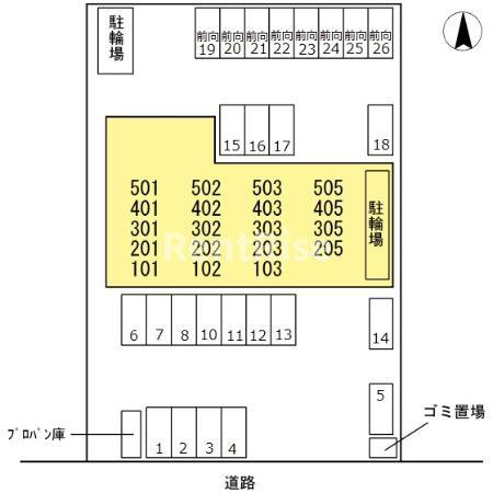 カンタベリーコートの玄関