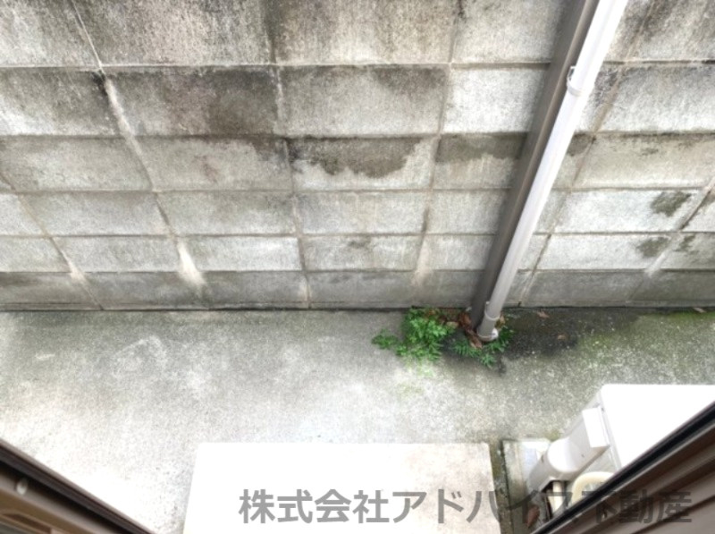 ロータス本城のバルコニー