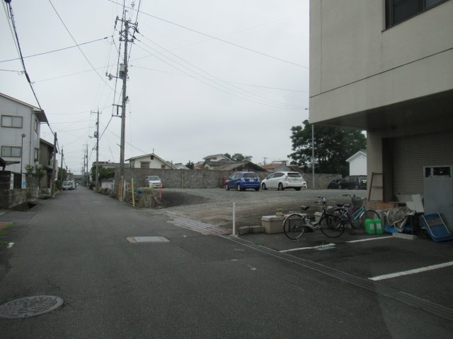 津山市南新座　事業用地３７２坪の外観