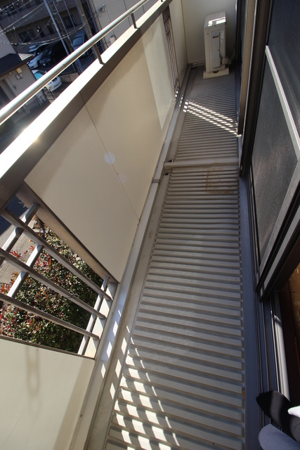 シティパルAのバルコニー