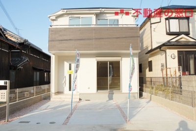 【外観：施工例】 | 明石市松江　新築戸建　2号棟