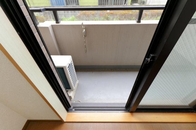 阿部松島マンションのバルコニー