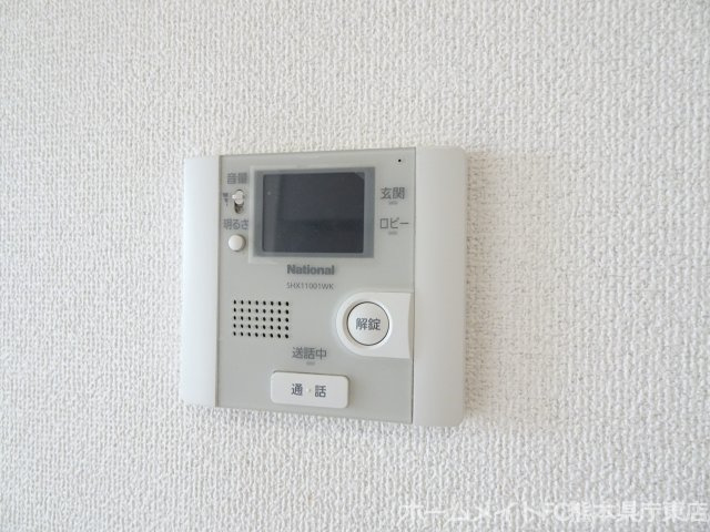 熊本市東区東野３丁目のアパートのセキュリティ