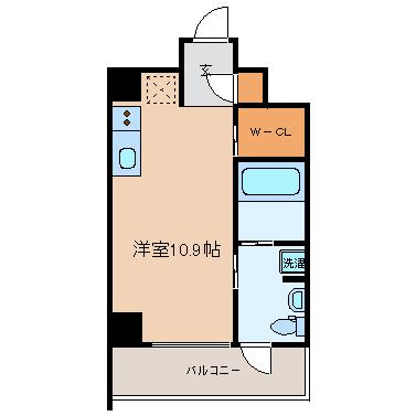 【間取り】 | プロシード西天満