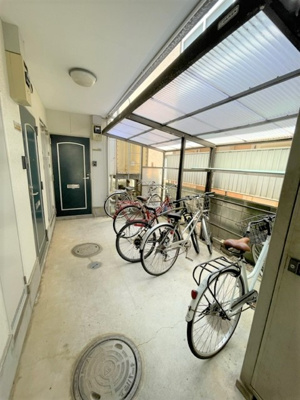 【その他共用部分】 | サンアムール | 屋根付き駐輪スペース（無料）