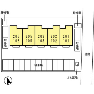 【区画図】 | ベレーザ角木