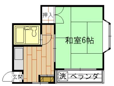 ヌヴェールハイツの間取り