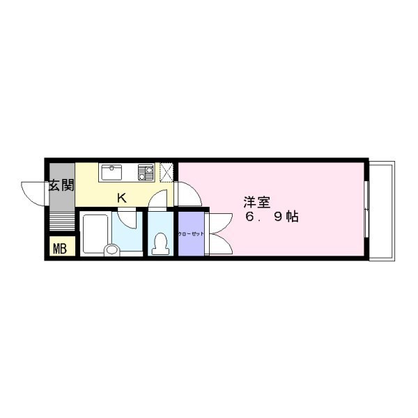 メゾンオームラの間取り