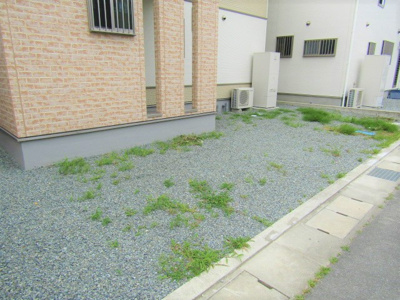 【駐車場】 | 未入居住宅　甲斐市中下条 | 駐車場があります！