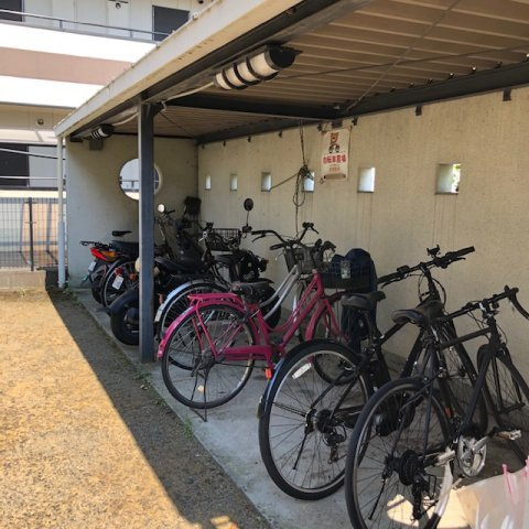 アルティスタのその他共用部分|駐輪場です