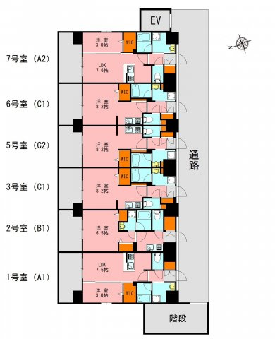 【間取り】 | LANDIC　O2227