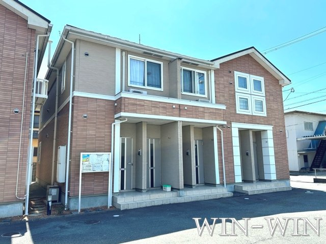 豊橋市大岩町字曲松のアパートの外観