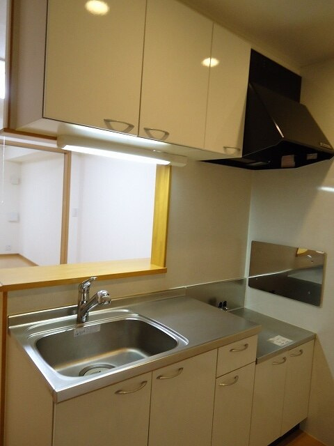 豊橋市大岩町字曲松のアパートのキッチン