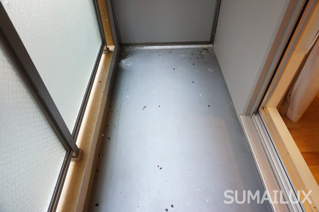 熊本市中央区草葉町の賃貸マンションのバルコニー