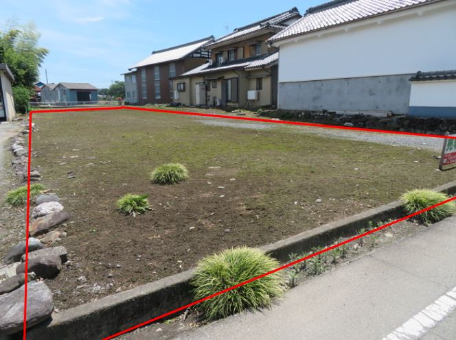 藤岡市東平井　土地の外観