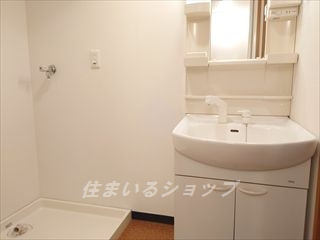広島市安佐北区深川５丁目の賃貸マンションの洗面所|シャンプードレッサー