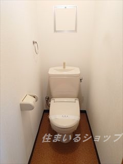 広島市安佐北区深川５丁目の賃貸マンションのトイレ|暖房便座