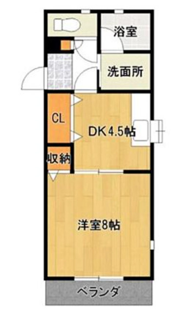 メゾン小林【キャッシュバック対象物件】の間取り