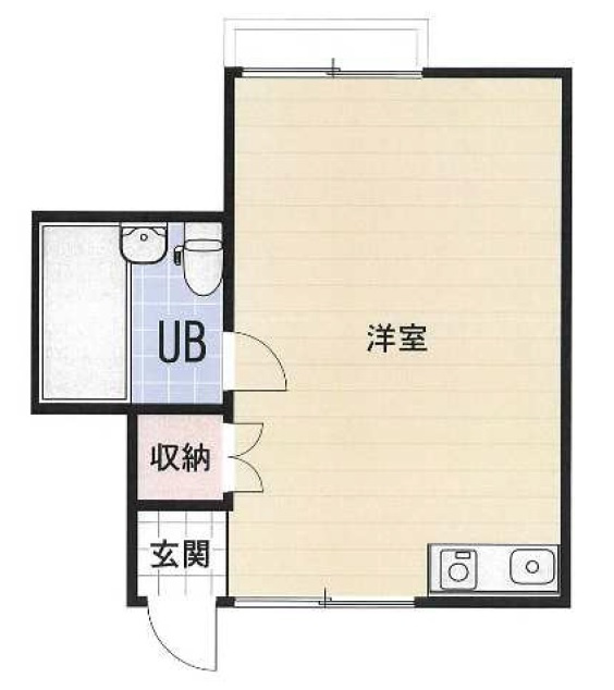 和歌山市園部・アパート・54373の間取り
