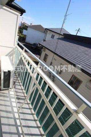 メゾン立野のバルコニー