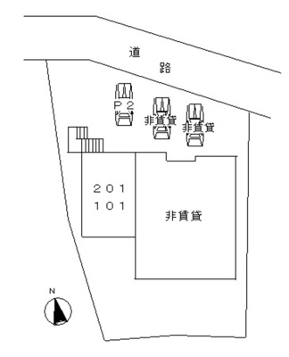 【区画図】 | ハイムK