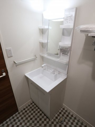 フレグランス竹原　Ｂ棟の洗面所