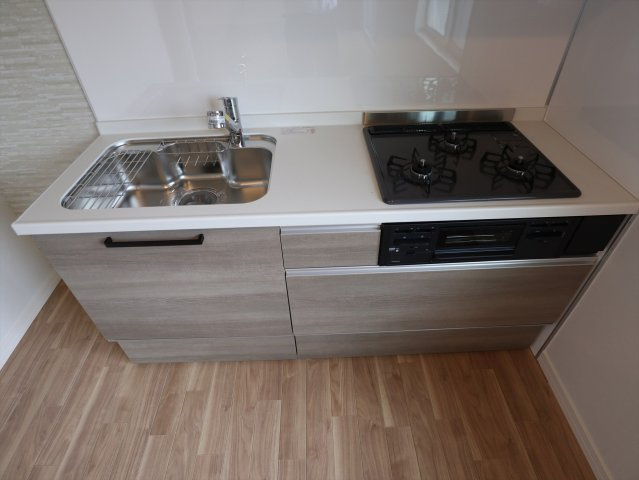 フレグランス竹原　Ｂ棟のキッチン