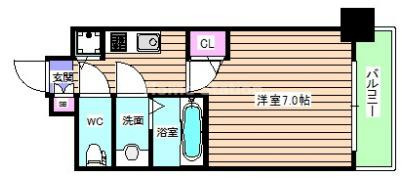 【間取り】 | プレサンス水都OKAWA