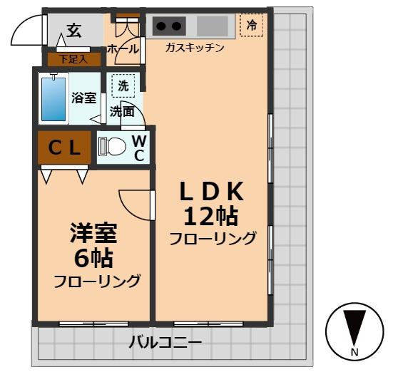 【間取り】 | カーサ・ヒビヤ