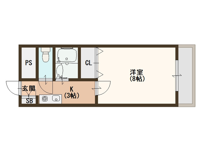 【間取り】 | シャルマンコーポネイビー