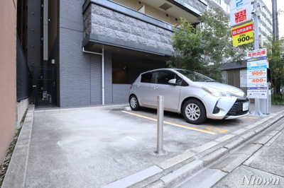 【駐車場】 | プレサンス鶴舞公園ウィズ | 駐車場完備です