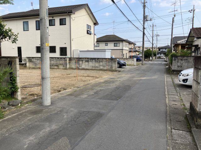 【前面道路含む現地写真】 | 売地：台之郷町 | 前面道路含む現地写真です