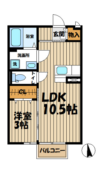 【間取り】 | エクセルパーク D