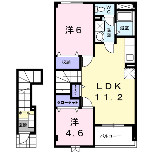 【間取り】 | ライラックⅠ