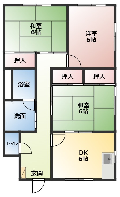 ハイムサンムーンの間取り