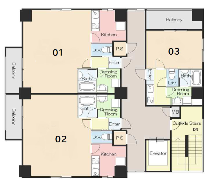 プロミエ秋葉原の間取り