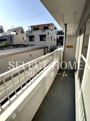 【バルコニー】 | ハイム東岡崎 | お洗濯にも便利なバルコニー付き