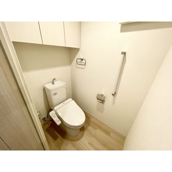 熊本市中央区九品寺５丁目の賃貸マンションのトイレ