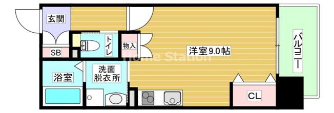 【間取り】 | ル・ファール西九条