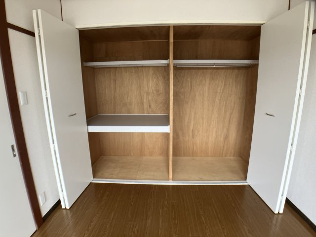 清城コーポラスの収納