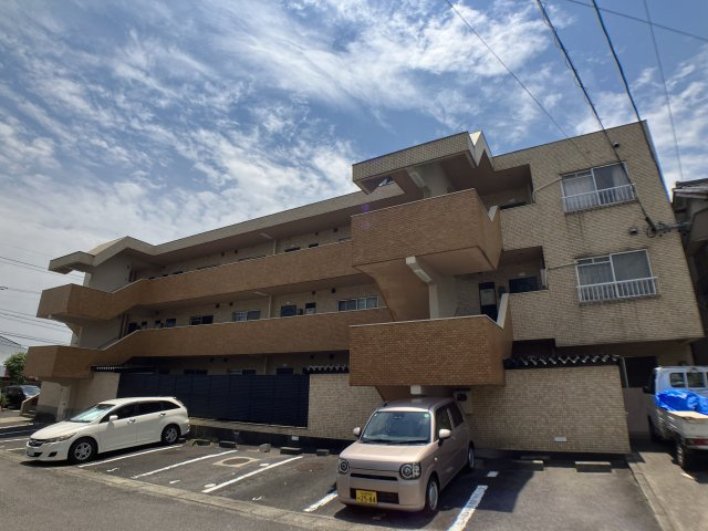 清城コーポラスの外観パース