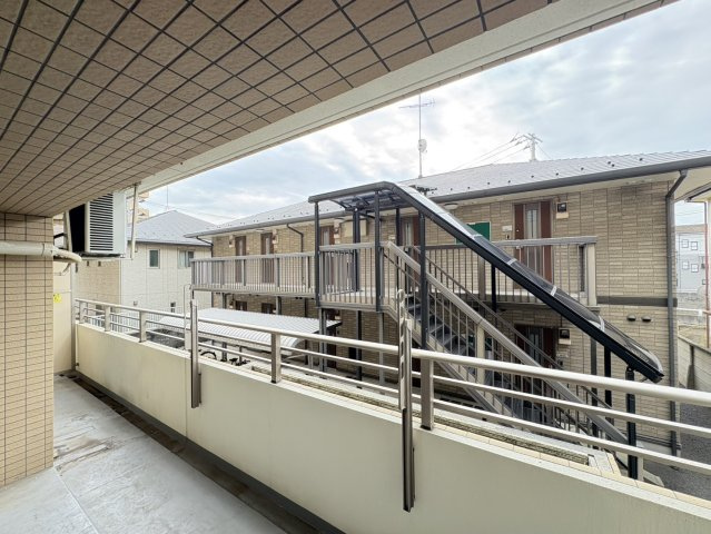 ラ・パラドール中山のバルコニー