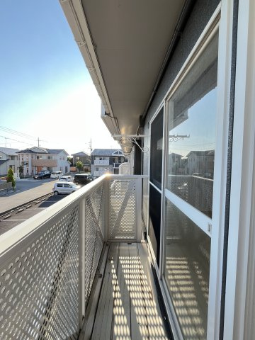 フレグランス　B棟のバルコニー