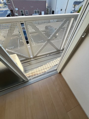 フレグランス　B棟のバルコニー